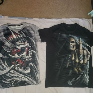 COPY - Mens skull shirts